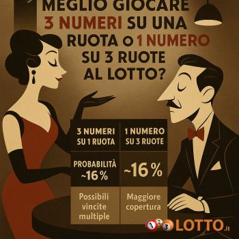 3 numeri su 3 ruote strategie al lotto