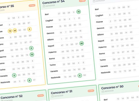 verifica dei numeri giocati al lotto